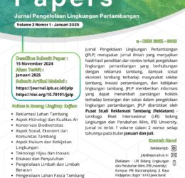 [Call for Papers] JPLP Volume 2, Number 1 - January 2025