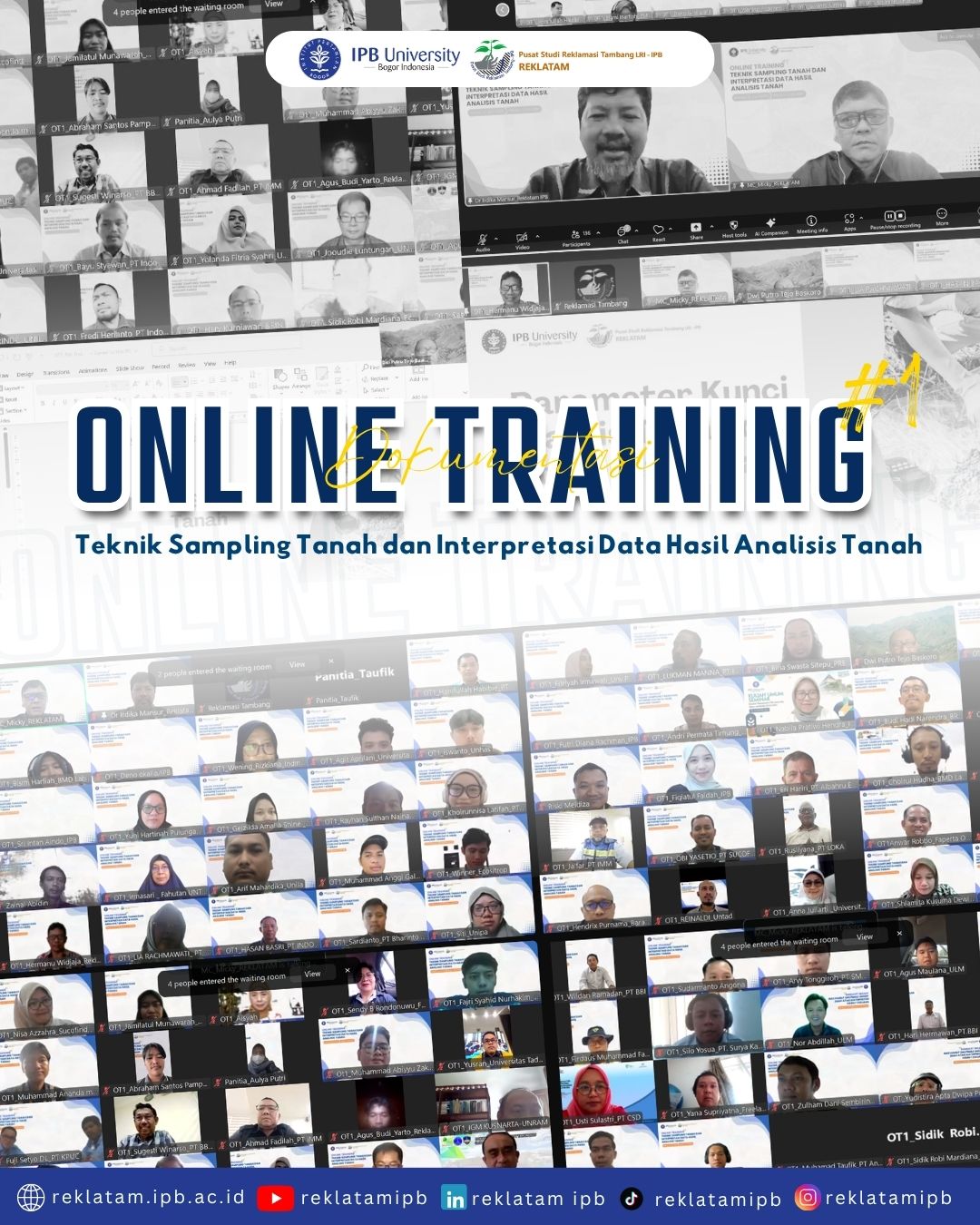 Dokumentasi Online Training - Reklatam IPB