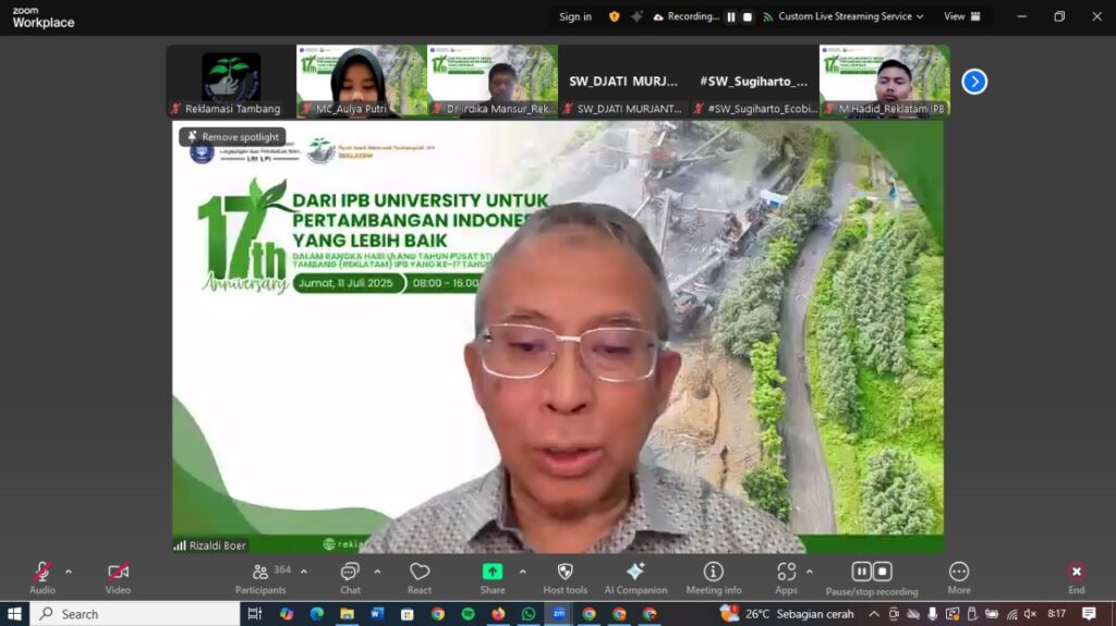 Kepala LRI LPI IPB - Prof. Dr. Ir. Rizaldi Boer, M.S